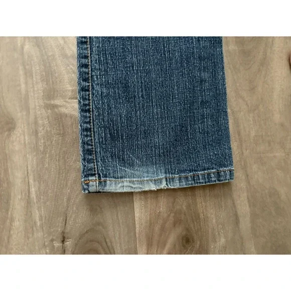 US Polo Assn. Womens Blue Low Rise Bootcut Low West Denim Jeans Size 5/6 - Picture 7 of 14